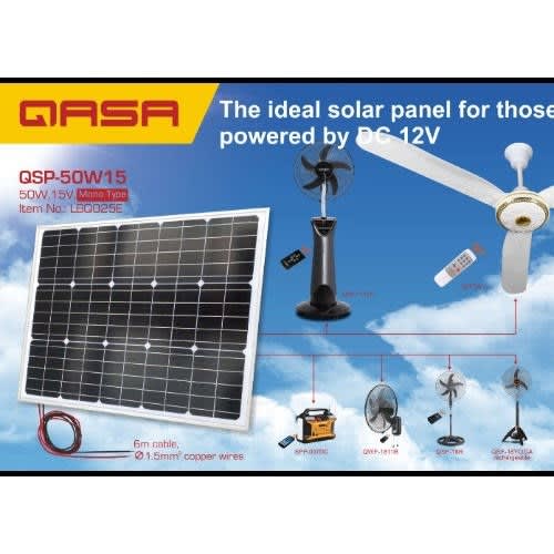 12v 50w Solar Mono Panel