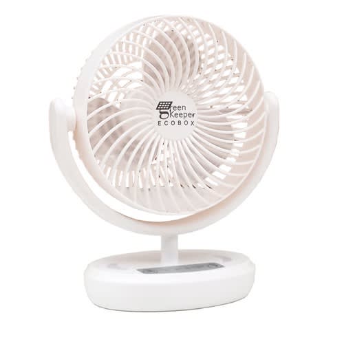 6” Keeper Eco Box Rechargeable Fan