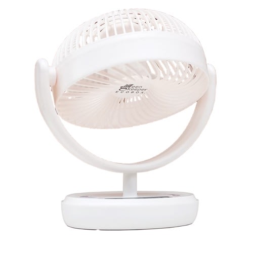 6” Keeper Eco Box Rechargeable Fan