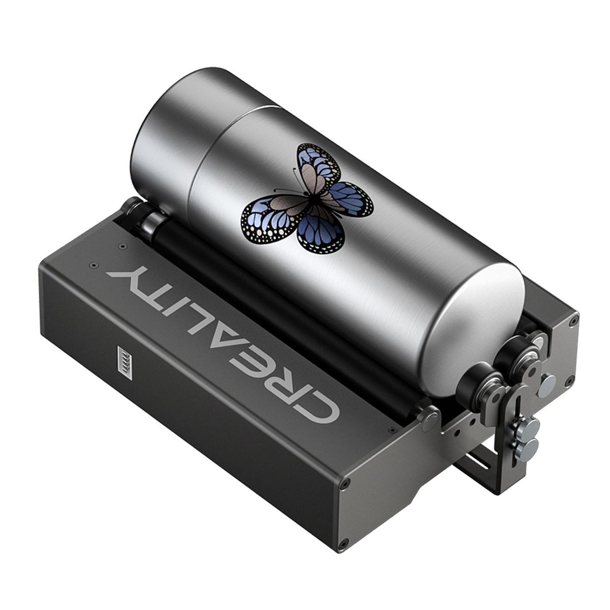 CREALITY Rotary Roller Perfect for Engraving Cylindrical Objects Support 5-120mm Width Adjustable 7-gear Design for 22W Creality Falcon2/CR-Laser Falcon 10W Laser Engraver