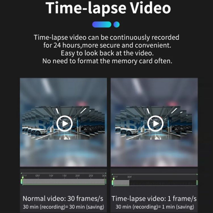 S33 2.5K Triple Recording Streaming Media Driving Recorder 12 Inch