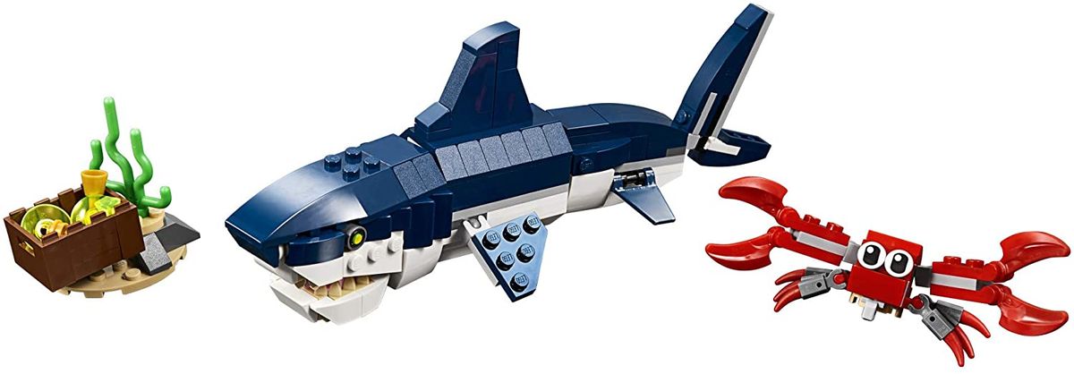 Creator 3in1 Deep Sea Creatures 31088 (230 Pieces)