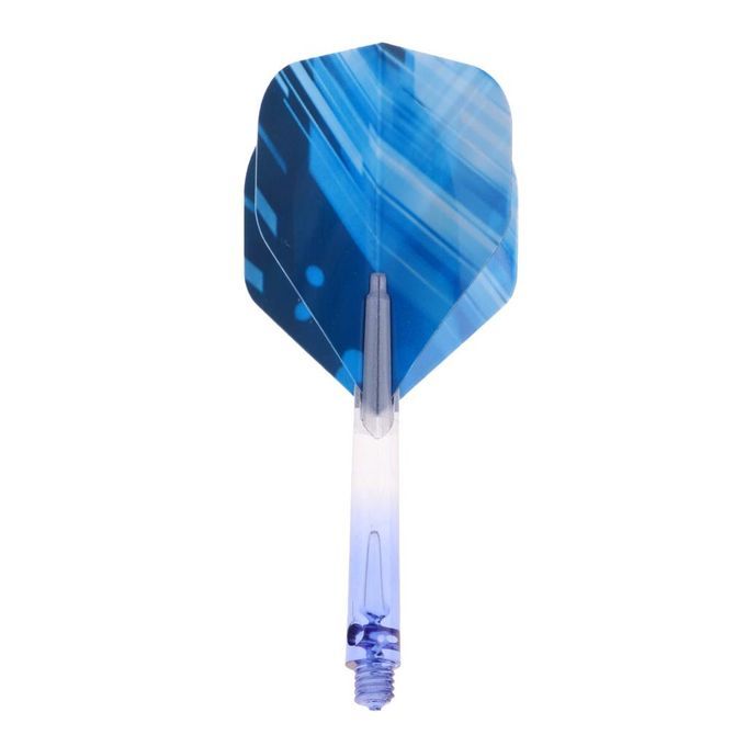 Shaft  Flights With Matching Darts Stems Tool Accessories Lot Of Blue