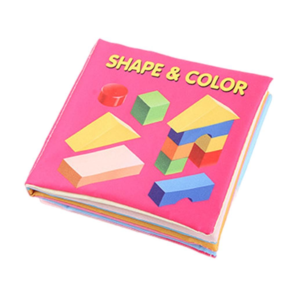 Cartoon  Books Early    0-24 Months Infant Shape Color