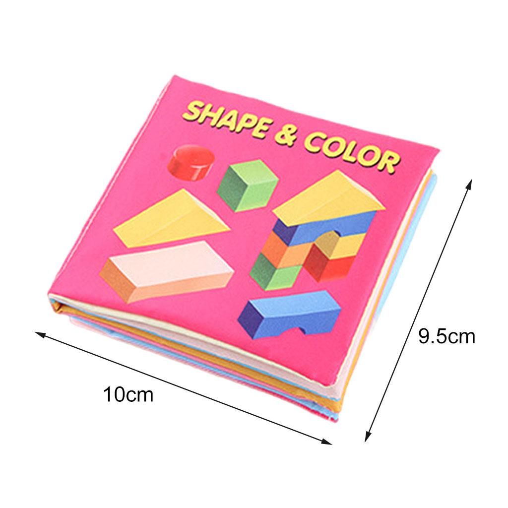 Cartoon  Books Early    0-24 Months Infant Shape Color
