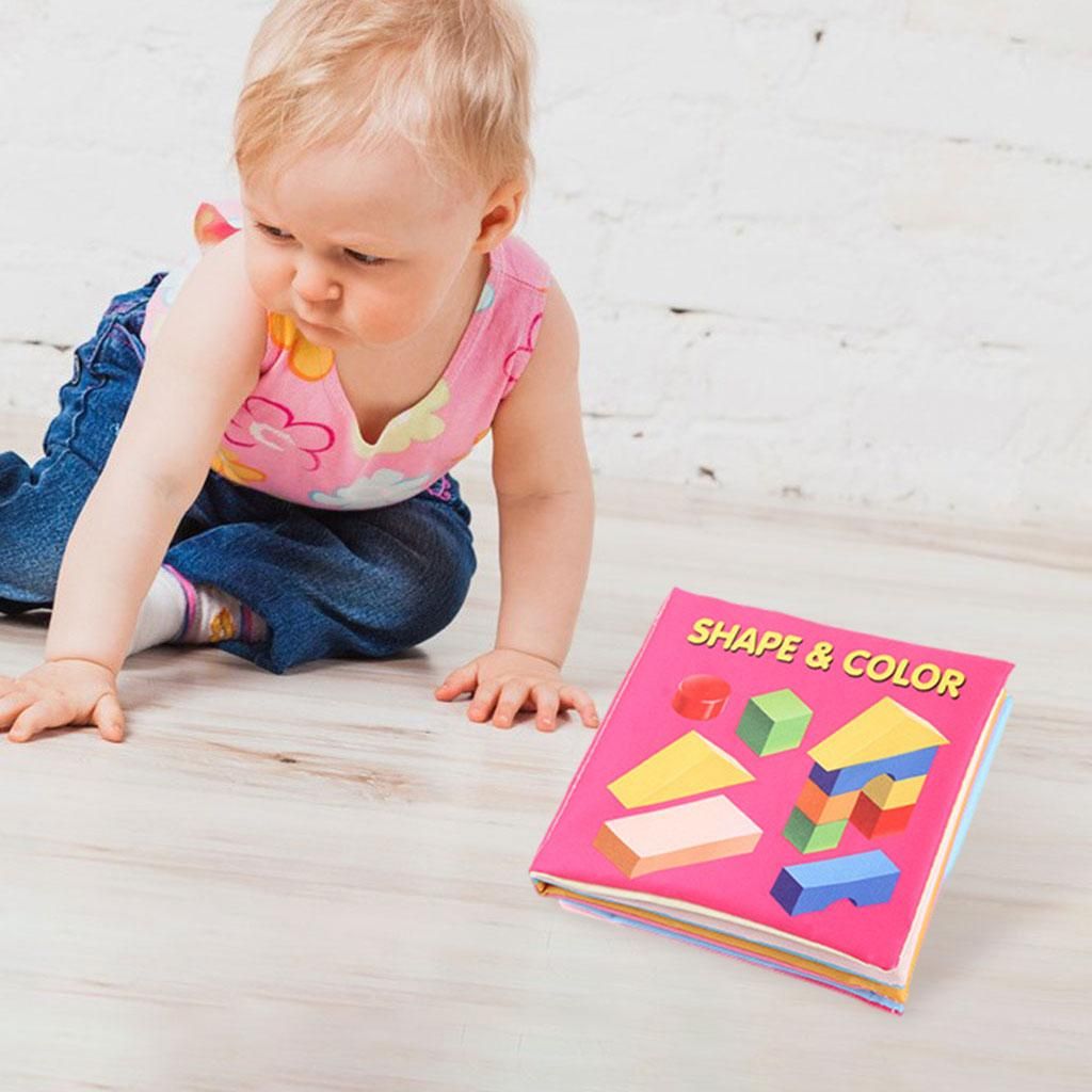 Cartoon  Books Early    0-24 Months Infant Shape Color