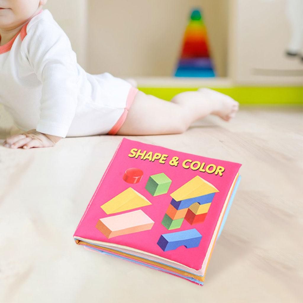 Cartoon  Books Early    0-24 Months Infant Shape Color