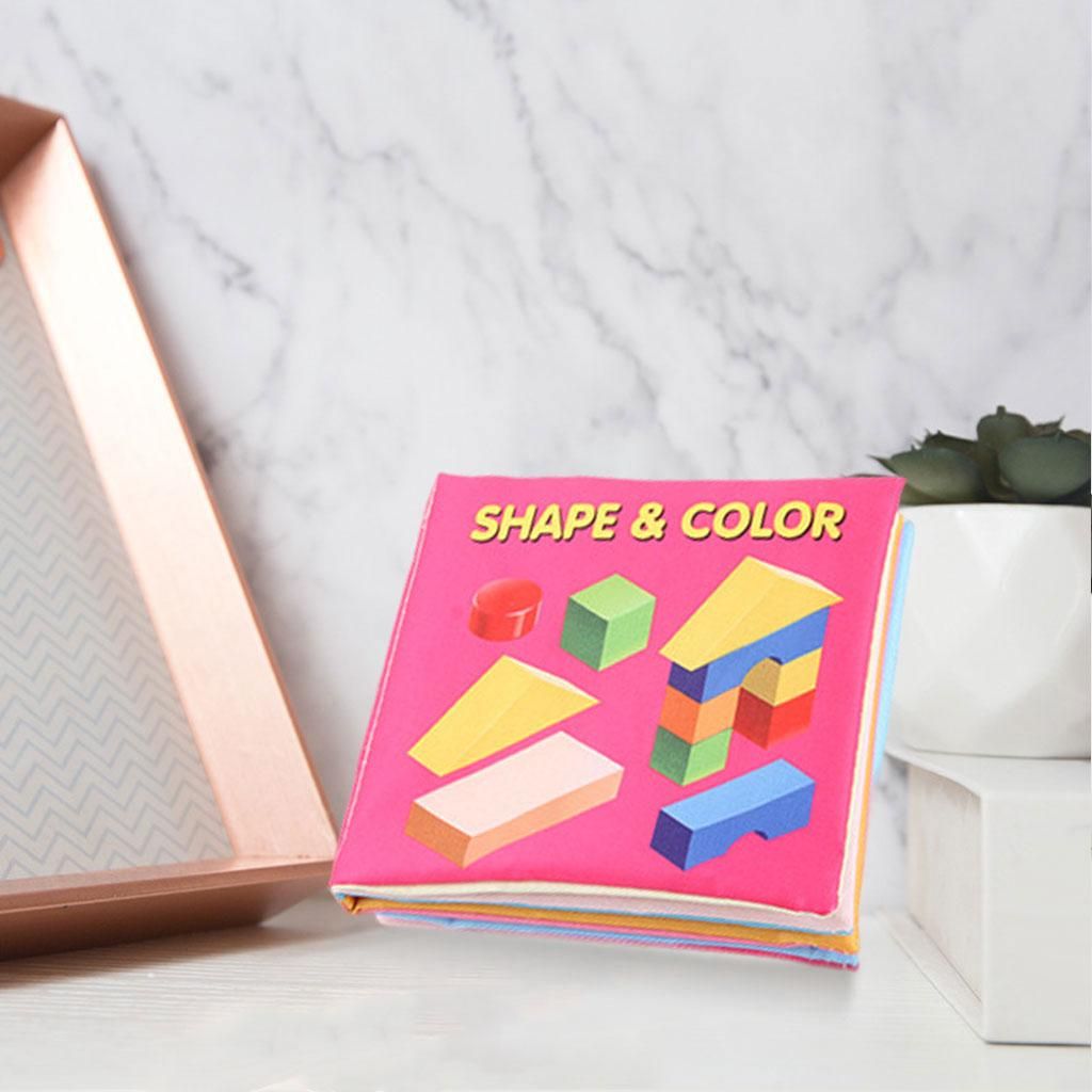 Cartoon  Books Early    0-24 Months Infant Shape Color