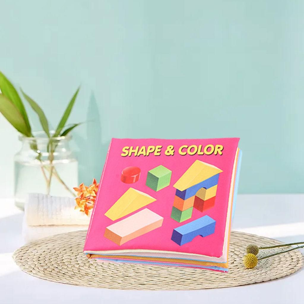Cartoon  Books Early    0-24 Months Infant Shape Color
