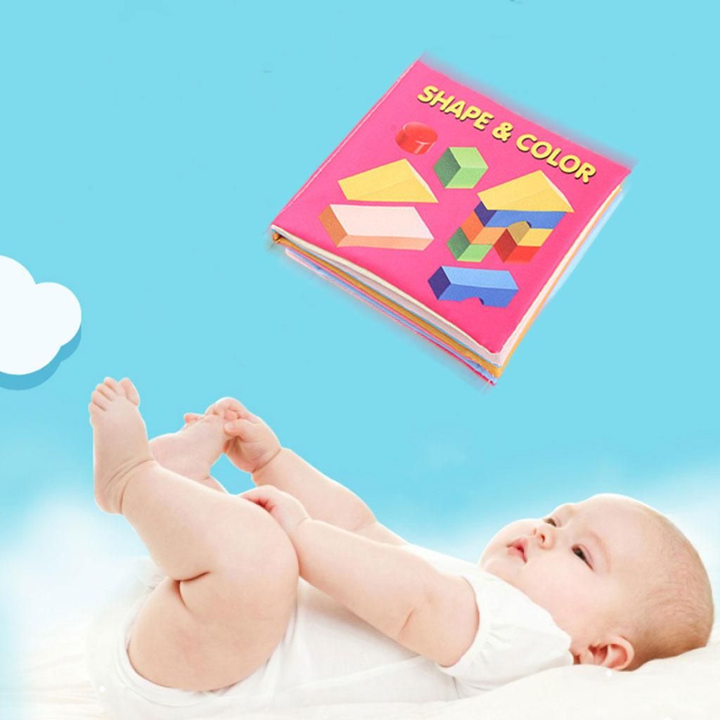 Cartoon  Books Early    0-24 Months Infant Shape Color