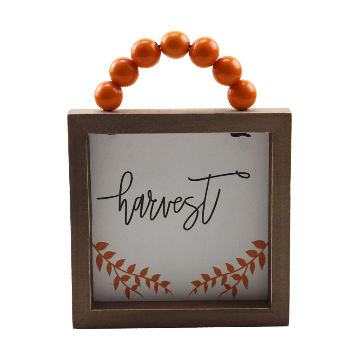 Thanksgiving Wood Hanging Sign Letter Harvest Blessings Front Door Sign Wreath Door Hanger Sign for Wall Rustic Farmhouse Party Decoration