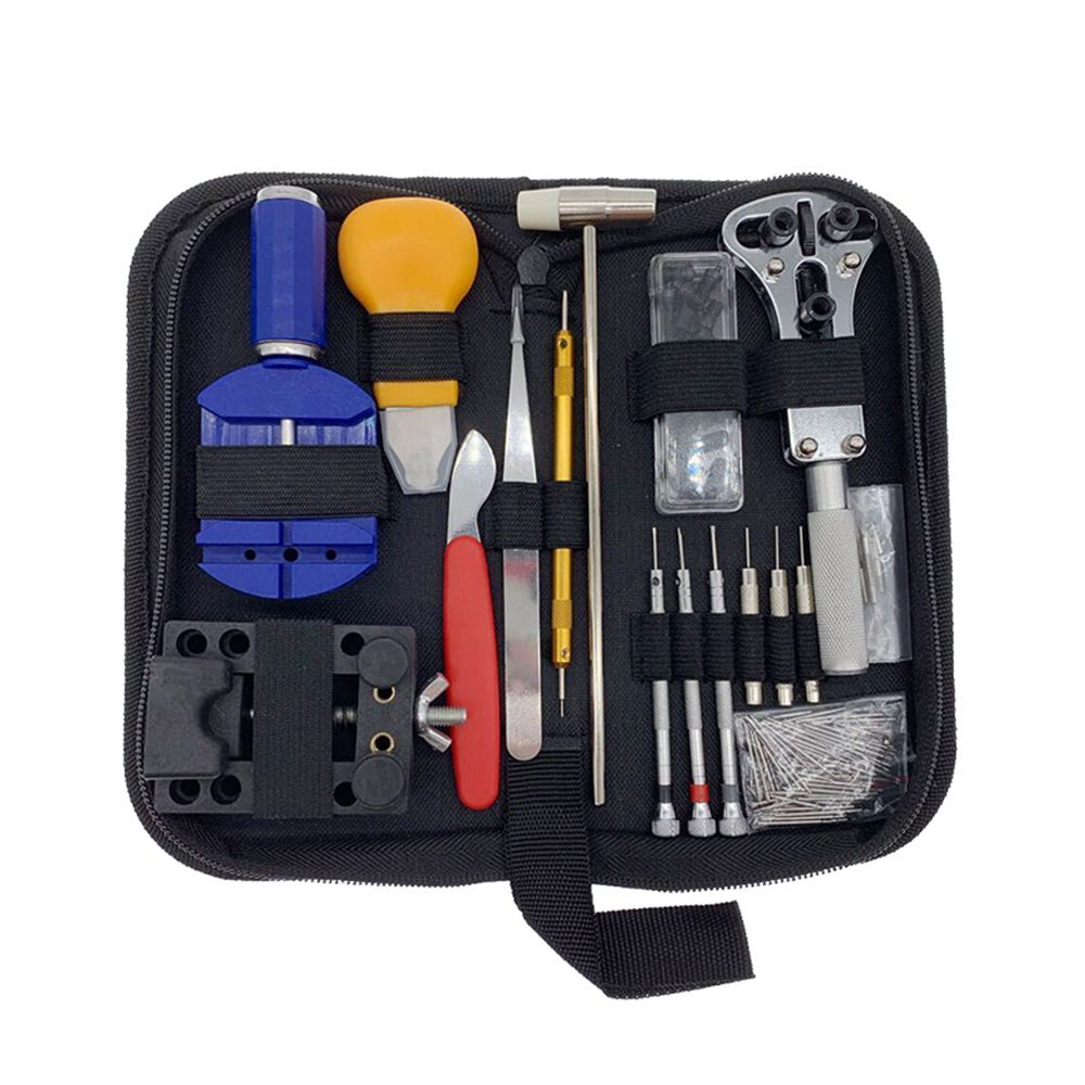 147Pcs/Set Watch Repair Tool Kit Case Opener Remover