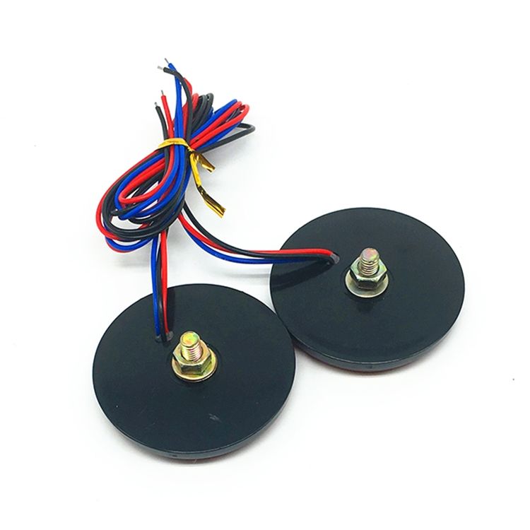 2 PCS Motorcycle Trailer Truck DC 12-15V Wired 24-LED Indica