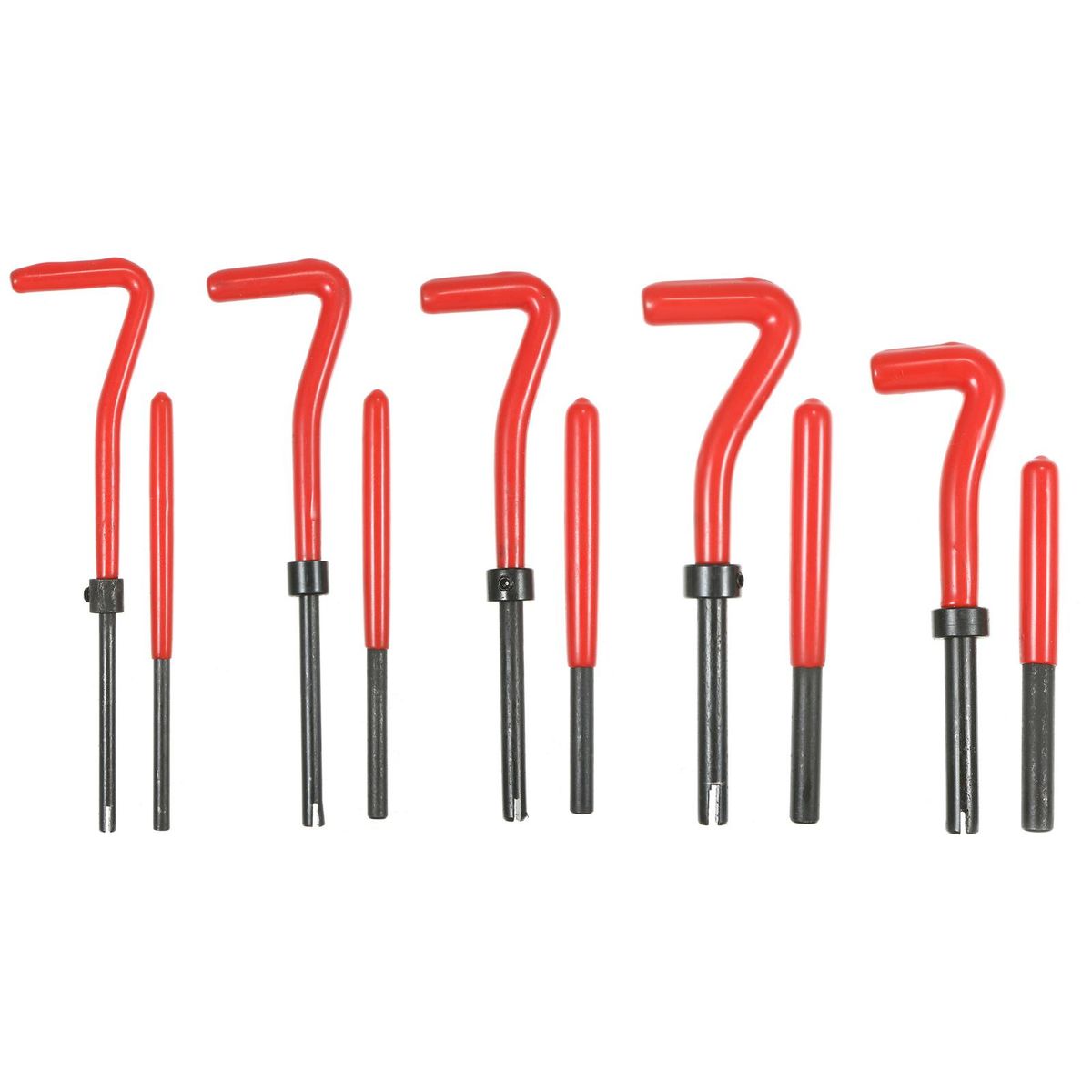 131Pcs Thread Repair Kit M5 M6 Metric8 Metric10 M12 Threaded Tool Twist Drill Bits