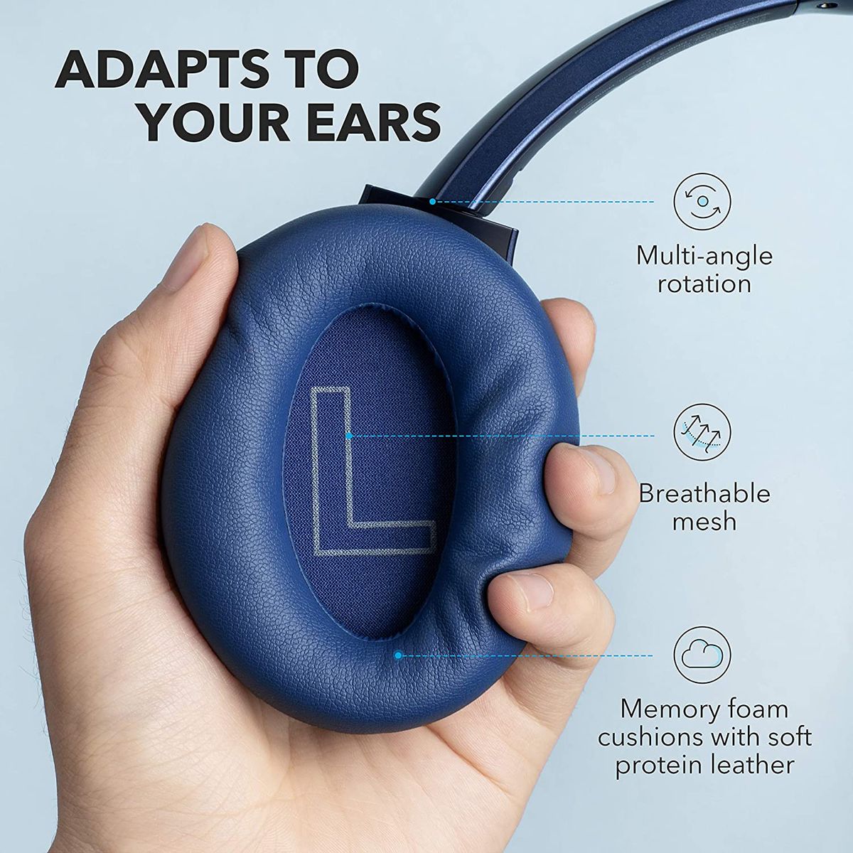 Soundcore Life Q20 Bluetooth Headphones