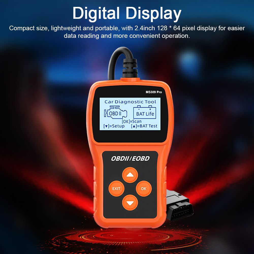 Car Professional Scan Tool Auto OBD Battery Lifespan Tester