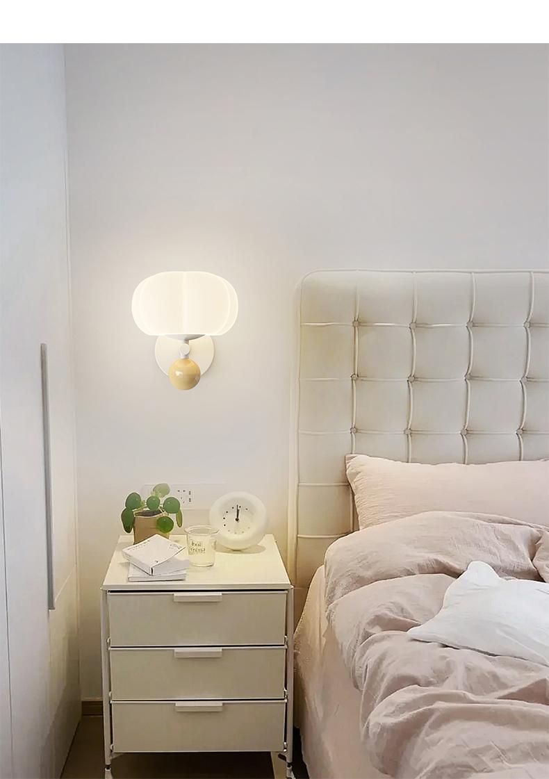 Bedside lamp in the bedroom wall lamp