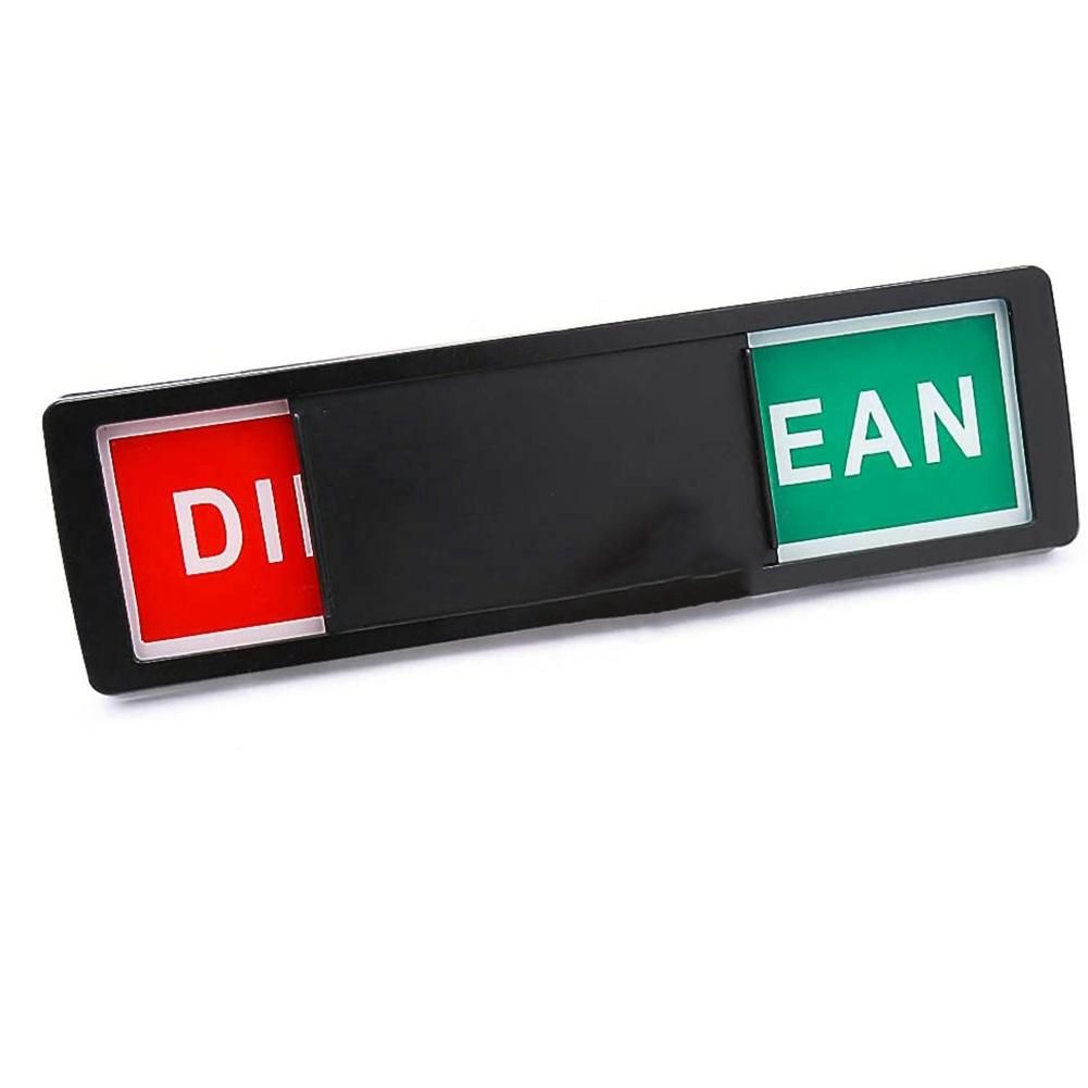 Clean Dirty Dishwasher Magnet - Easy to Read Non-Scratch