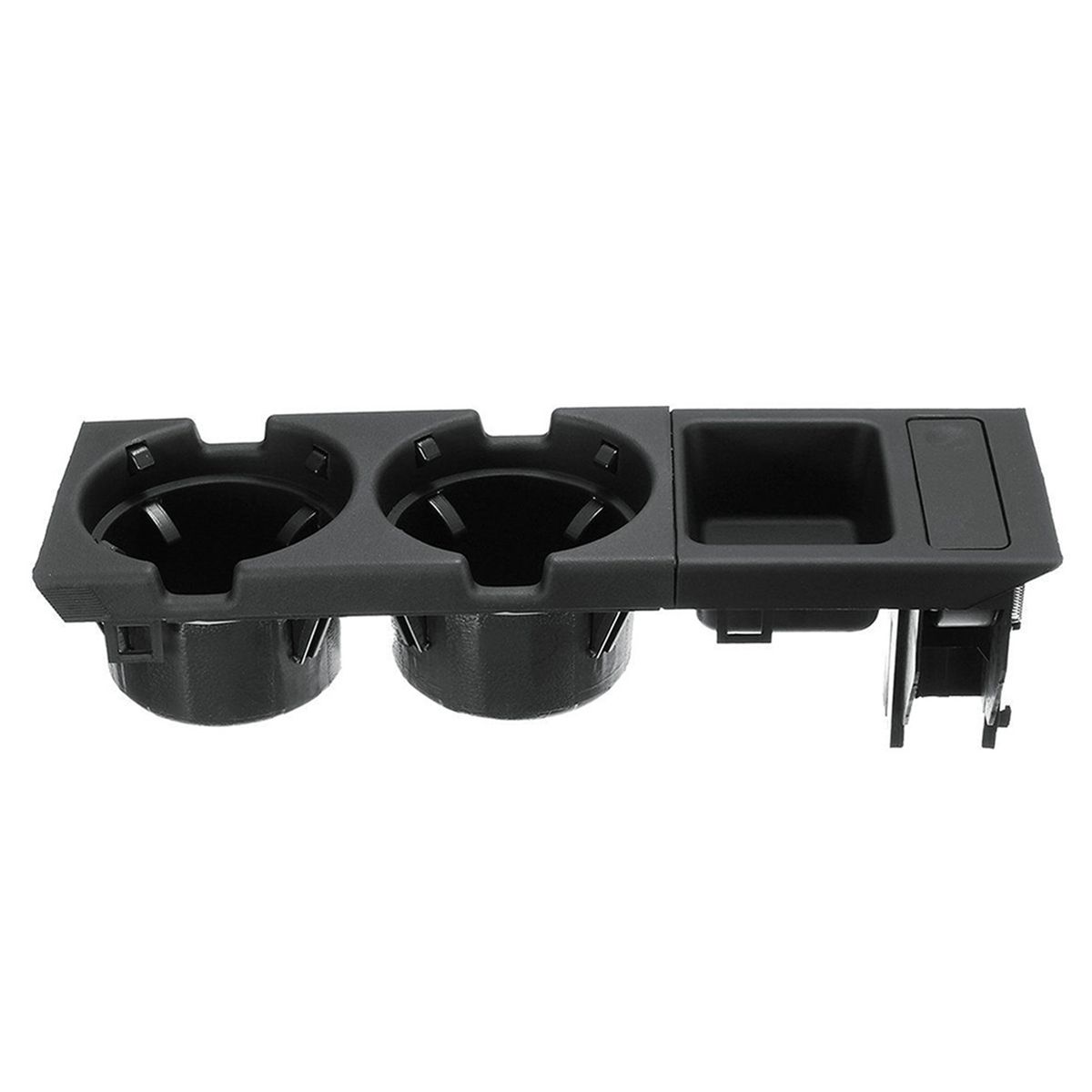 Car Front Center Console Drink Cup Holder + Coin Holder Tray