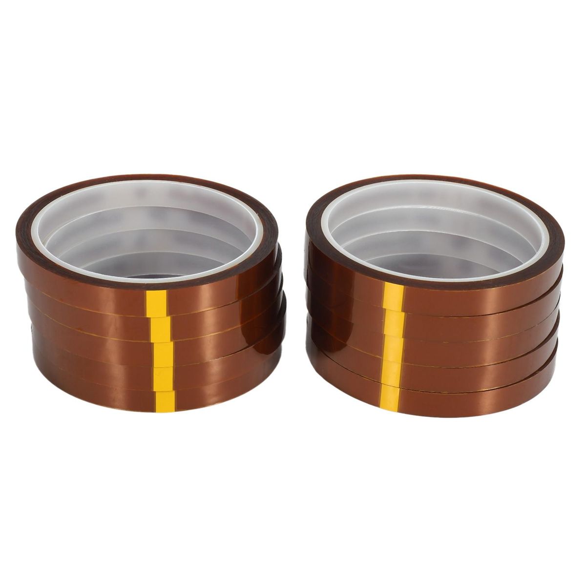 10 Rolls 10mm x 33M 108Ft Heat Press Tape- Heat Resistant