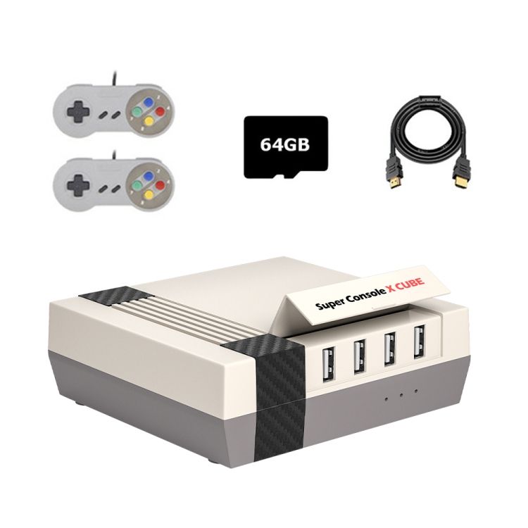 R Console X Cube Game Console 64G 33000+Games