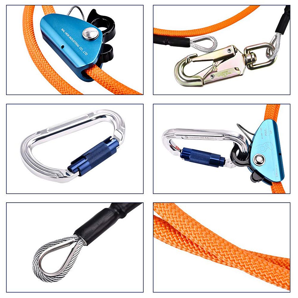 2.4/3/3.6 Meters Outdoor Climbing Rope Tear-Resistant Safety