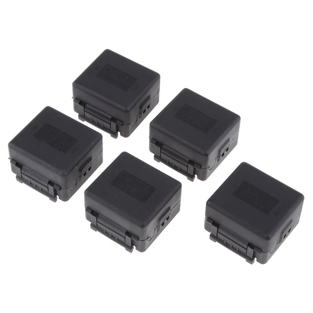 Prettyia   5Piece   Automotive   Sound   Filter  &  Fuse   Box