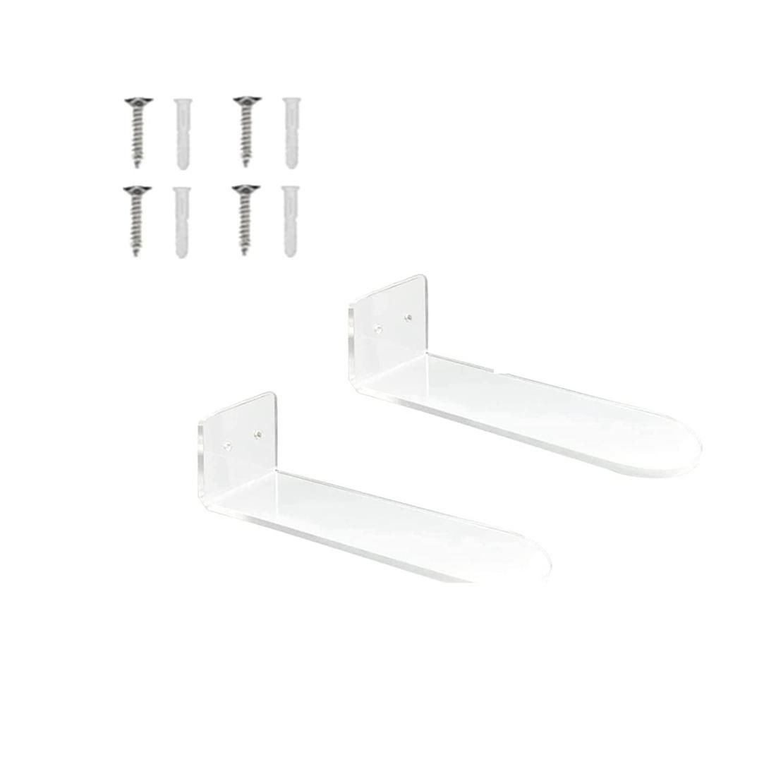 Floating Shoe Display Shelves for Wall Mount Set of 2 -