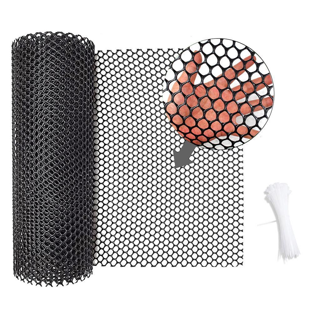 Plastic Chicken Wire Fence Mesh,Fencing Wire for Gardening, Poultry