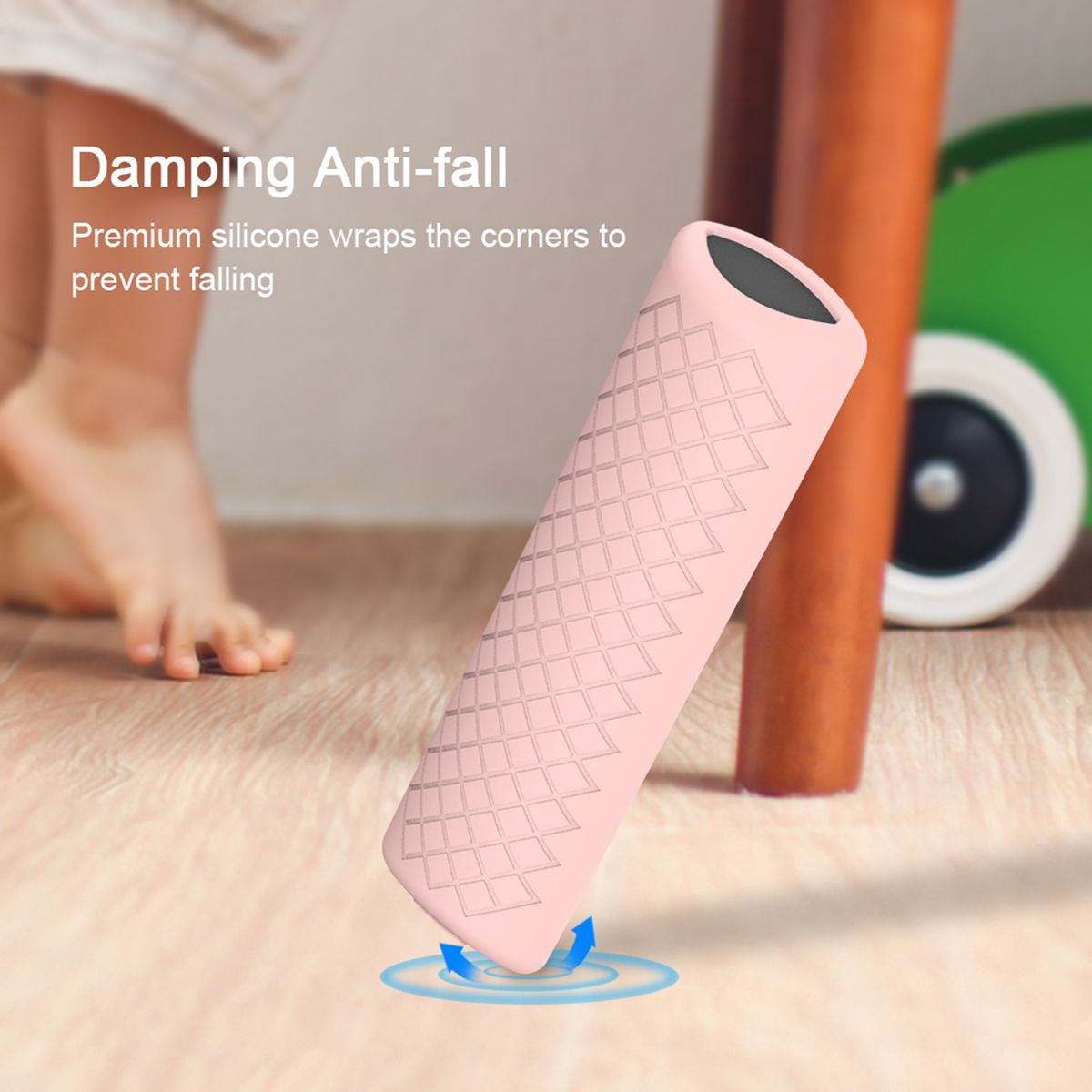 Remote Controller Cover Shell Fit For ALEXA Voice Remote 3rd Gen Pink