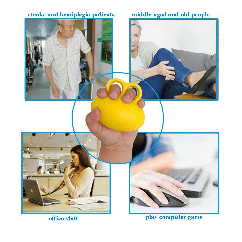 Finger Exerciser Ball Hand Finger Wrist Strengthener for Relief Stress