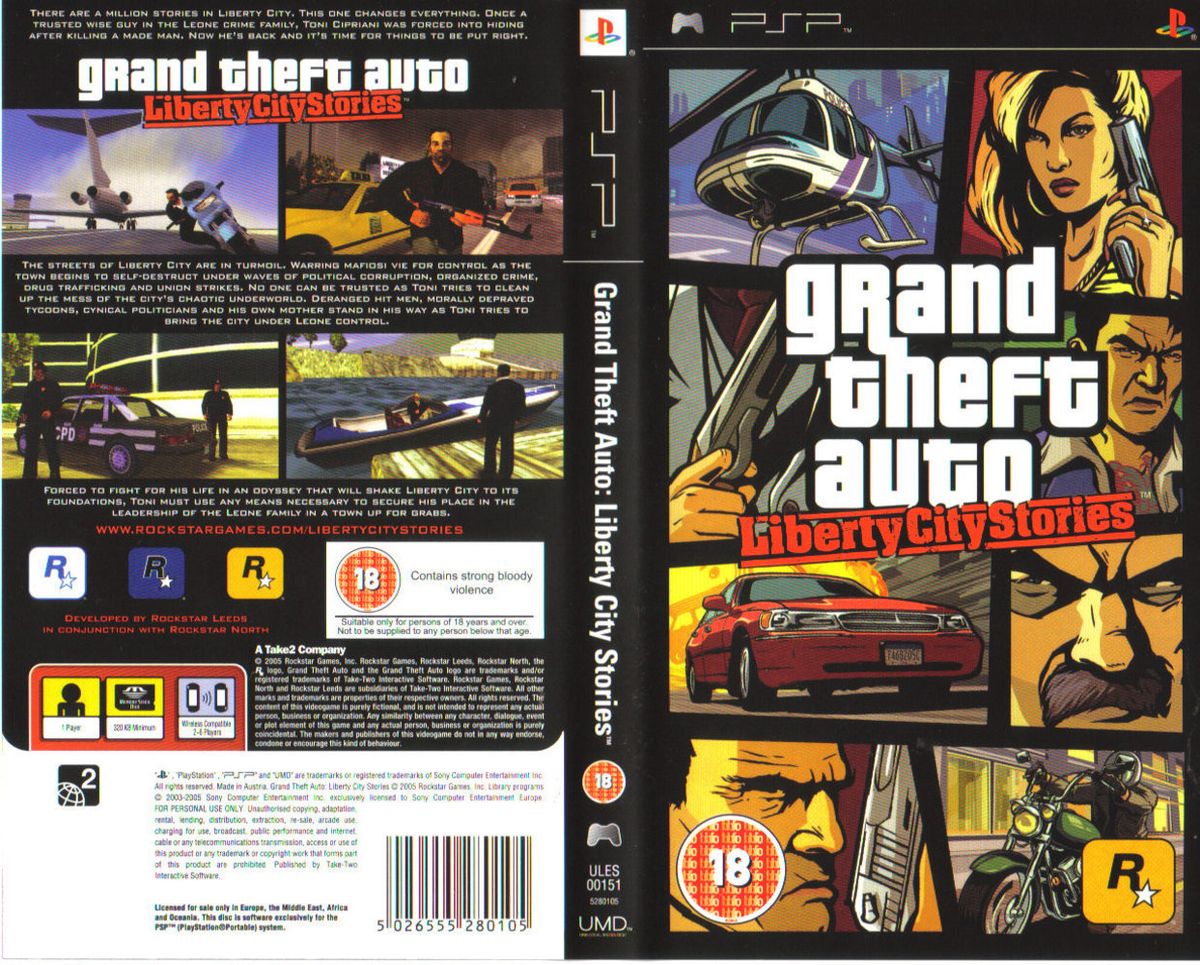 Grand Theft Auto PSP Game