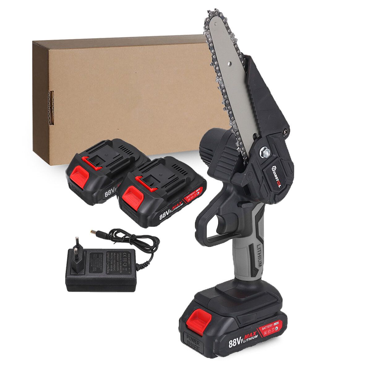6Inch 1200W Electric Chain Saw Pruning Chain Saw Cordless