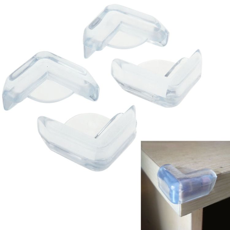 4 PCS Baby Desk Corner Safety Cover Pad
