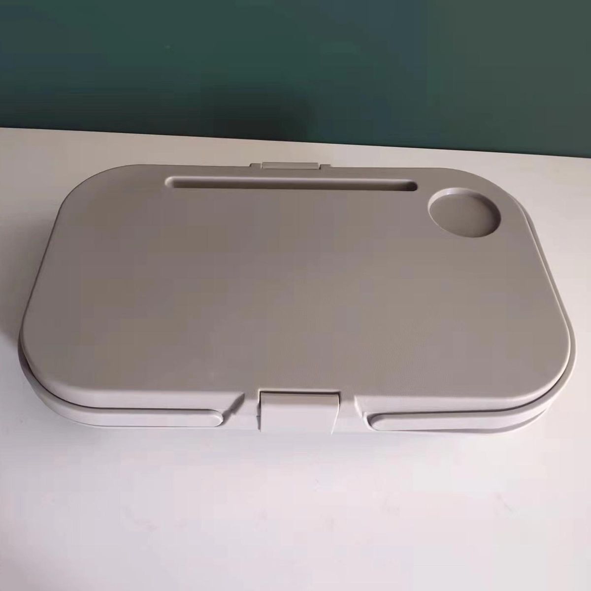Picnic Food Basket Outdoor Food Fruit Folding Box Light Khaki
