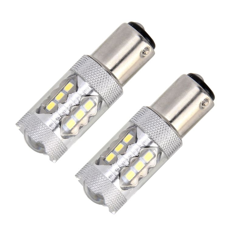 2 PCS 1157 / BAY15D 5W 250LM 6000K Car Turn Light