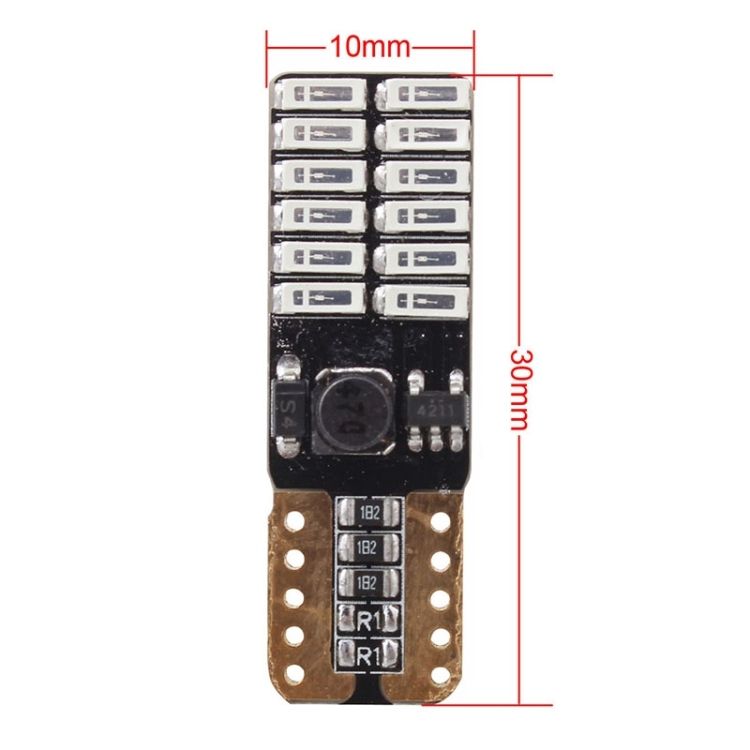 2 PCS T10-4014-24smd LED Decode Car Clearnce Reading Lamp