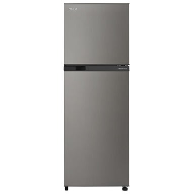 Double Door Inverter Fridge -Dark Silver -231L