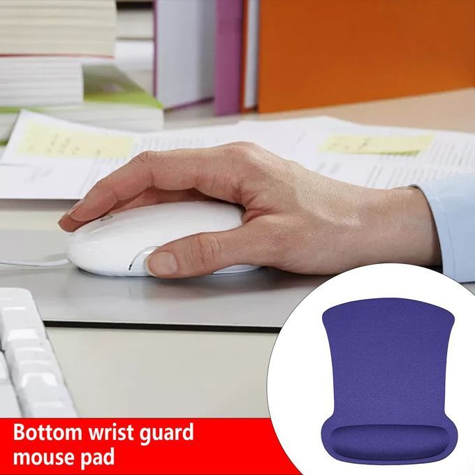 EVA Bottom Wrist Guard Mouse Pad 4mm Thi K EVA Foam Substrate Wrist Guard Pad-purple