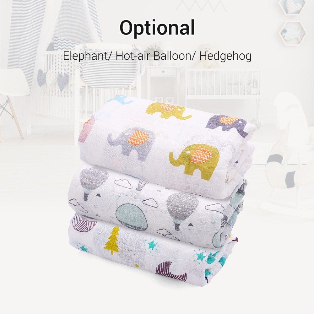 Baby Blanket Pure Cotton Blankets Soft   Breathable Portable