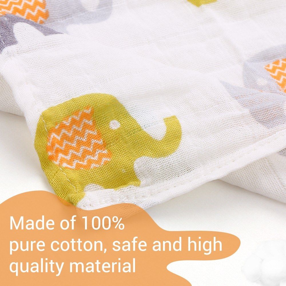 Baby Blanket Pure Cotton Blankets Soft   Breathable Portable