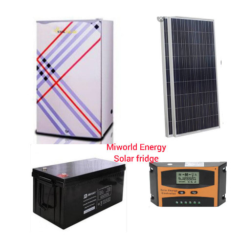 200l Complete Solar Fridge With Battery And Panels