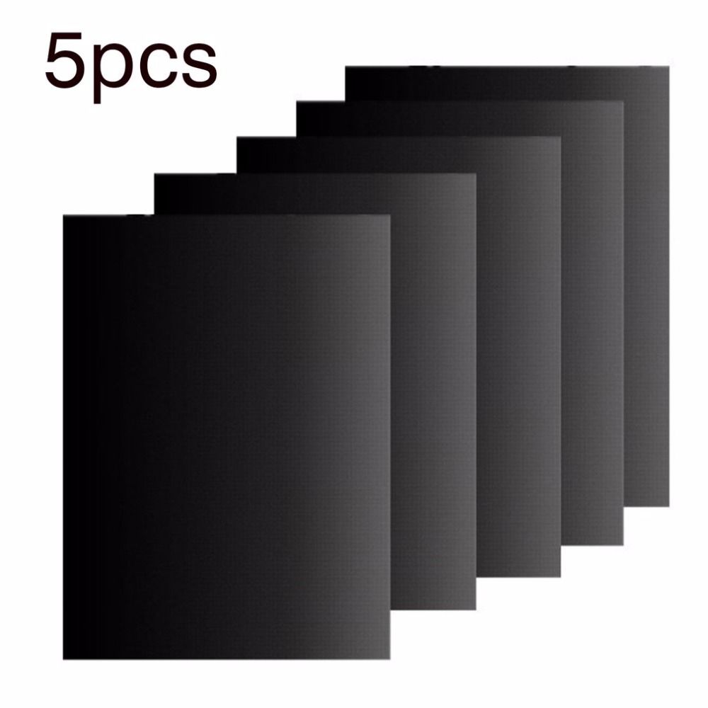 3pcs/5pcs Reusable Non-Stick Bbq Grill Mat Pad Baking Sheet