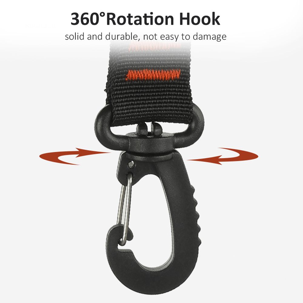6pcs 360° Rotation Suction Cup Hook Portable Heavy Duty