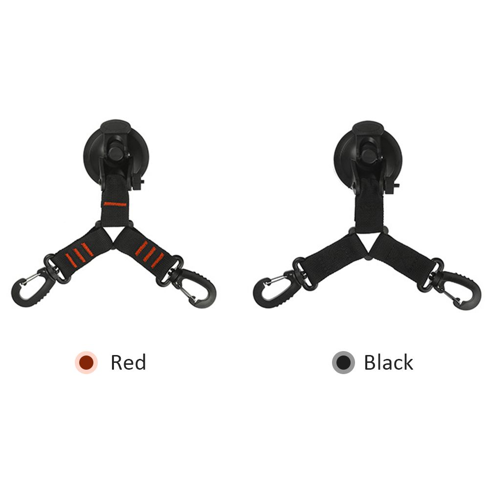 6pcs 360° Rotation Suction Cup Hook Portable Heavy Duty