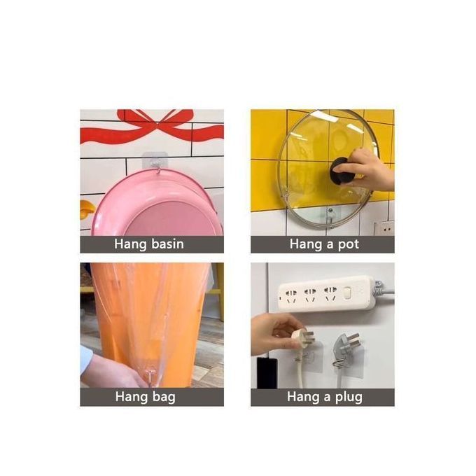 10 Pcs Self Adhesive Organising Wall Hook