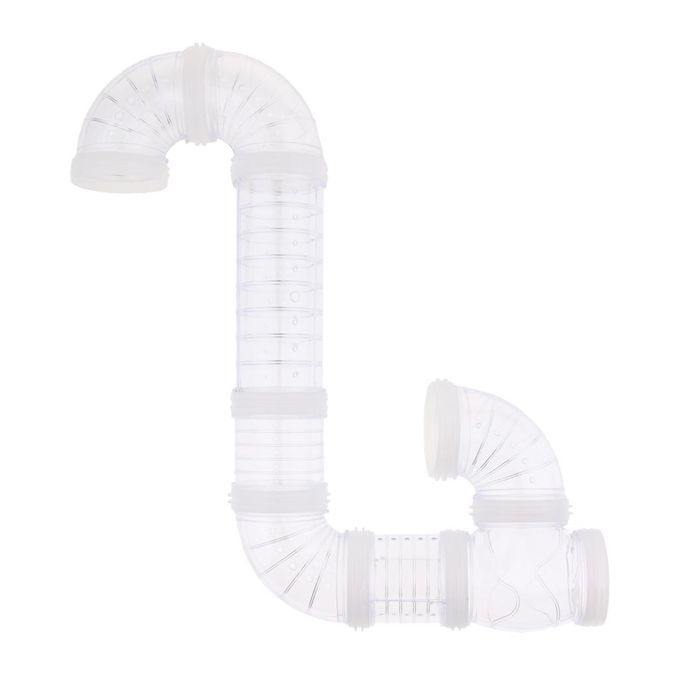 Plastic Pipe Line Tubes Training Playing Connected External White