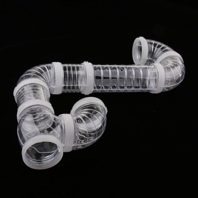 Plastic Pipe Line Tubes Training Playing Connected External White