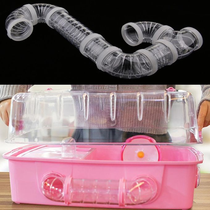 Plastic Pipe Line Tubes Training Playing Connected External White