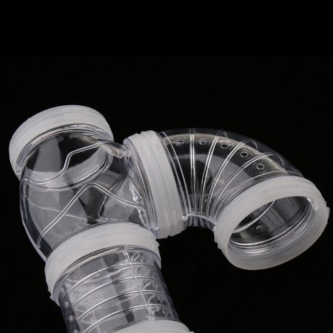 Plastic Pipe Line Tubes Training Playing Connected External White